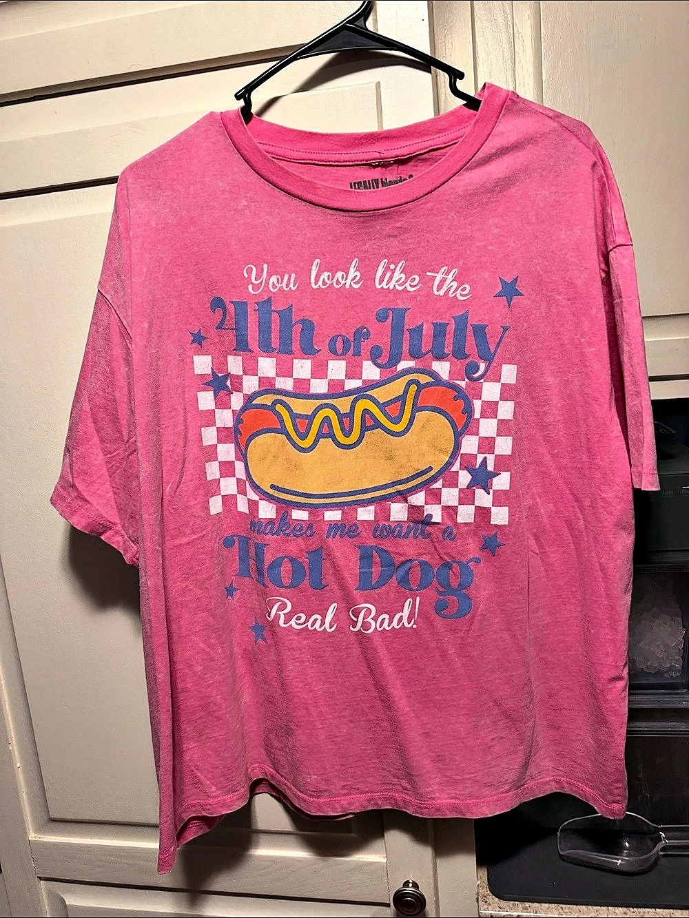 BoxLunch Legally Blonde 4th Of July Hot Dog Real Bad Garment-Dyed T-Shirt Tee